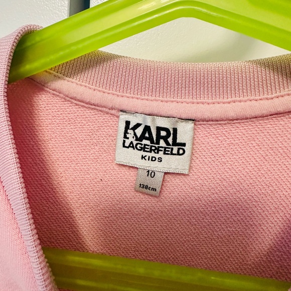 Karl Lagerfeld long sweater size 10 138cm - Picture 2 of 3